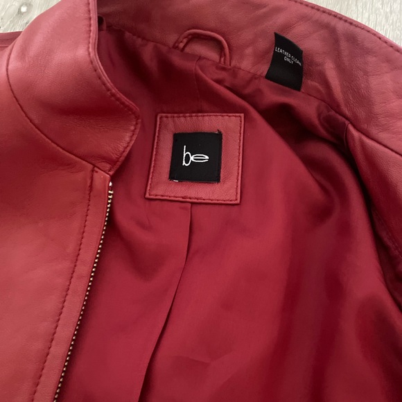 Vintage leather Be jacket - Picture 4 of 8